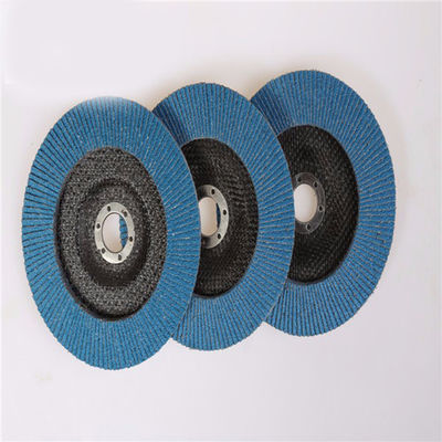 品質  AZ AO Stainless Steel Sanding Flap Discs 7 Inch Zirconia Flexible Round 工場